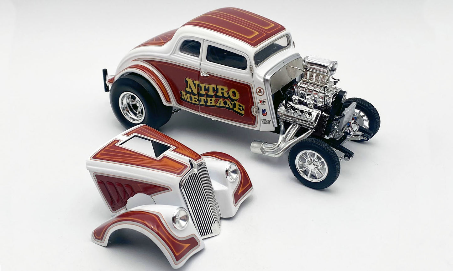 Gasser Nitro Methane 1933 maro/alb - 1/18 ACME