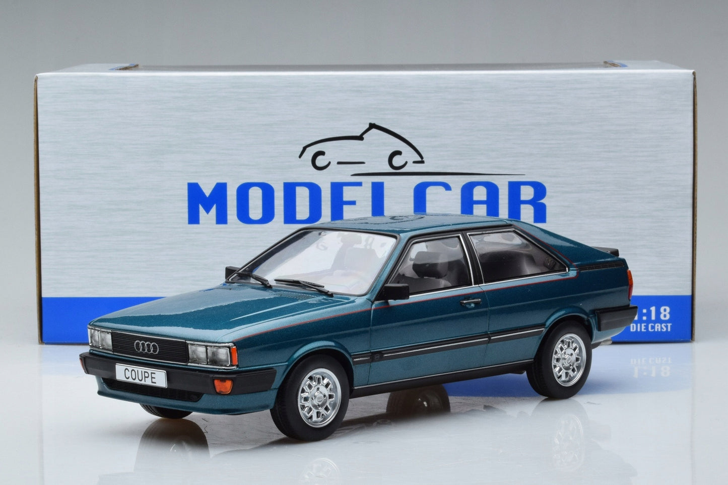 Audi Coupe verde inchis - 1/18 Model Car Group