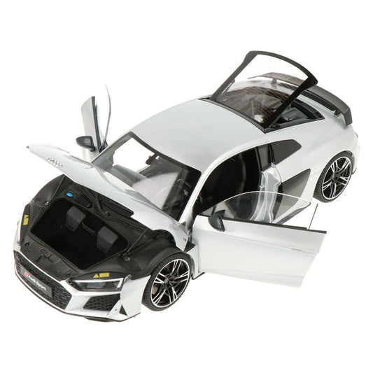 Audi R8 Coupe silver - 1/18 KengFai