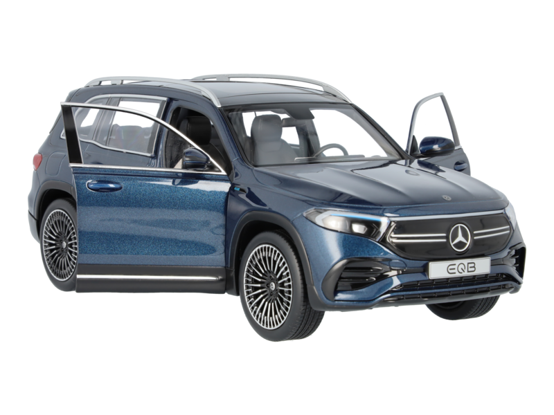 Mercedes EQB bleumarin - 1/18 NZG
