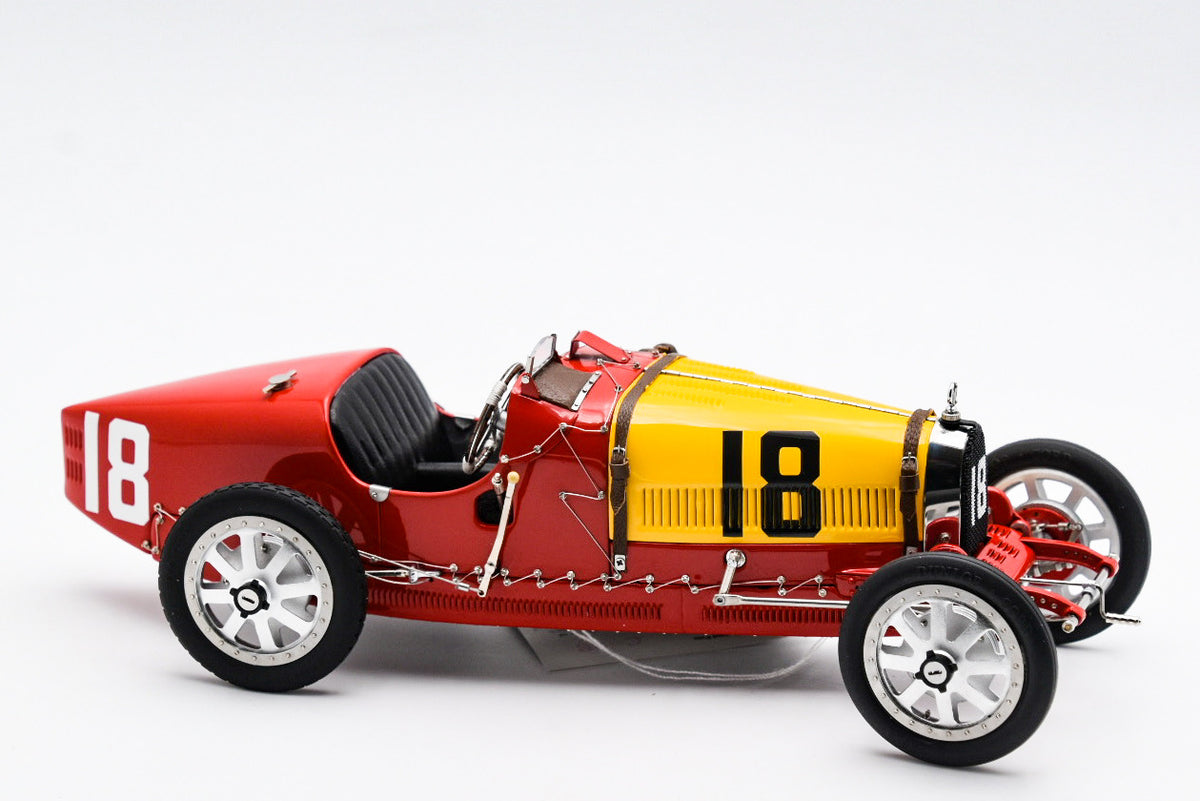 Bugatti Typ 35 Grand Prix Nation Colour Project Spanien #18 - 1/18 CMC