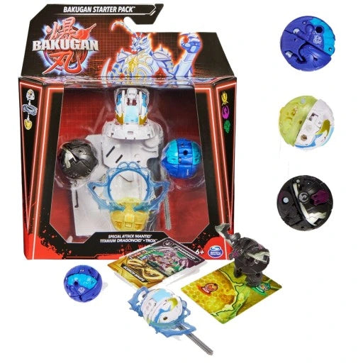 Set Bakugan Starter Pack - Titanium Dragonois - Trox