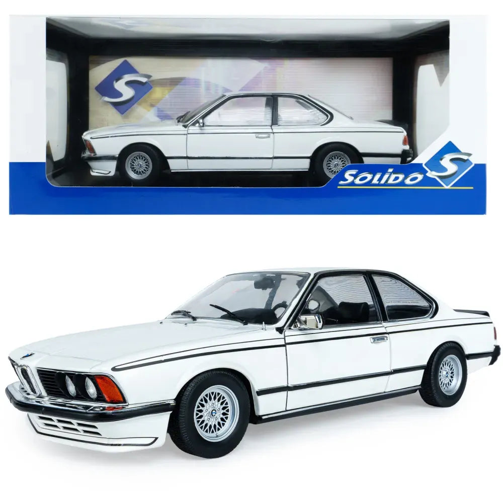 BMW 635 CSi alb 1984 - 1/18 Solido