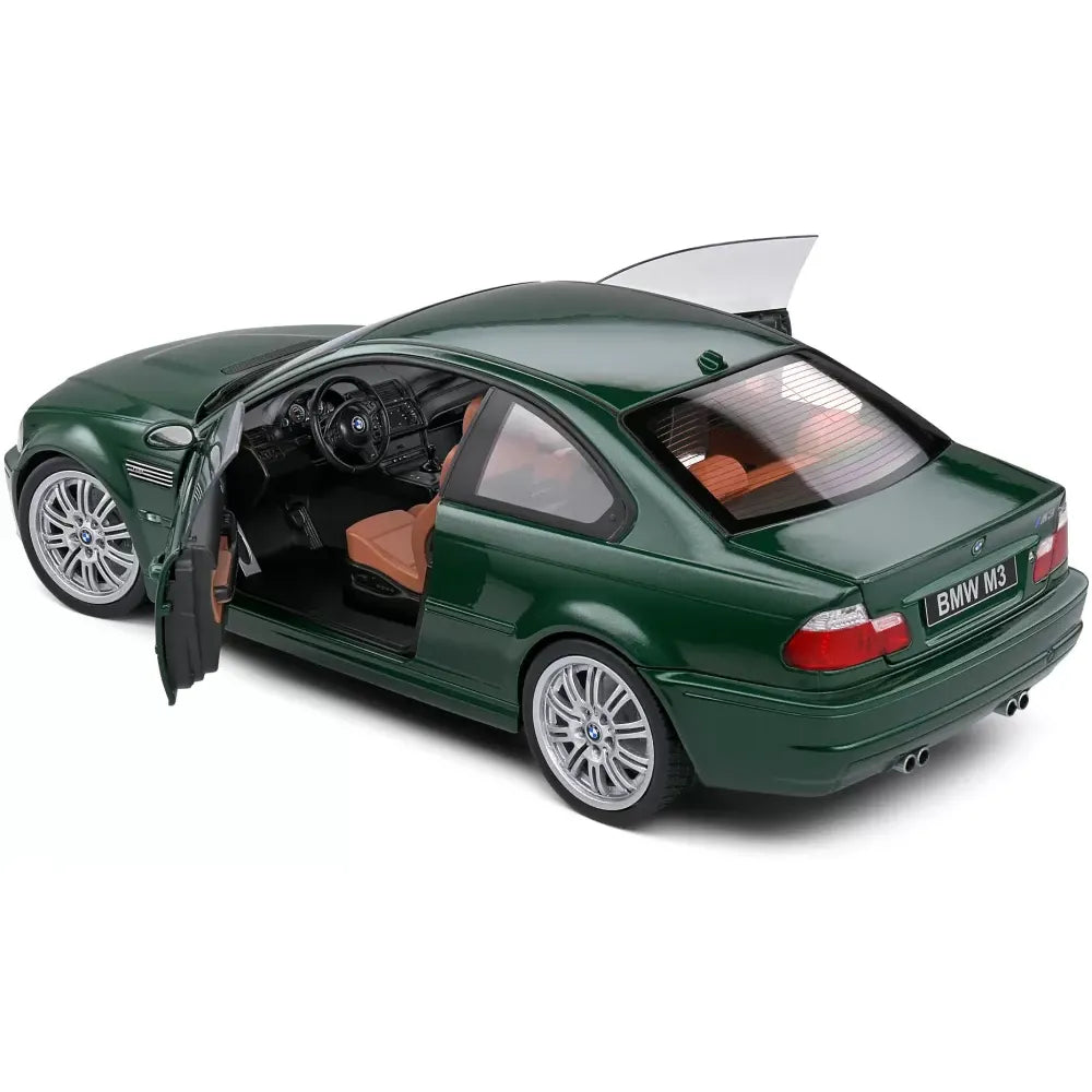BMW E46 M3 verde 2000 - 1/18 Solido