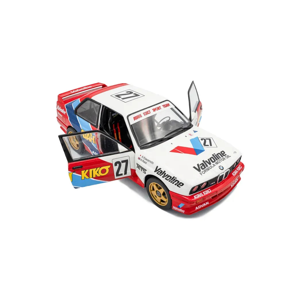 BMW E30 M3 JTCC 1988 Kawamoto/Reid #27 - 1/18 Solido