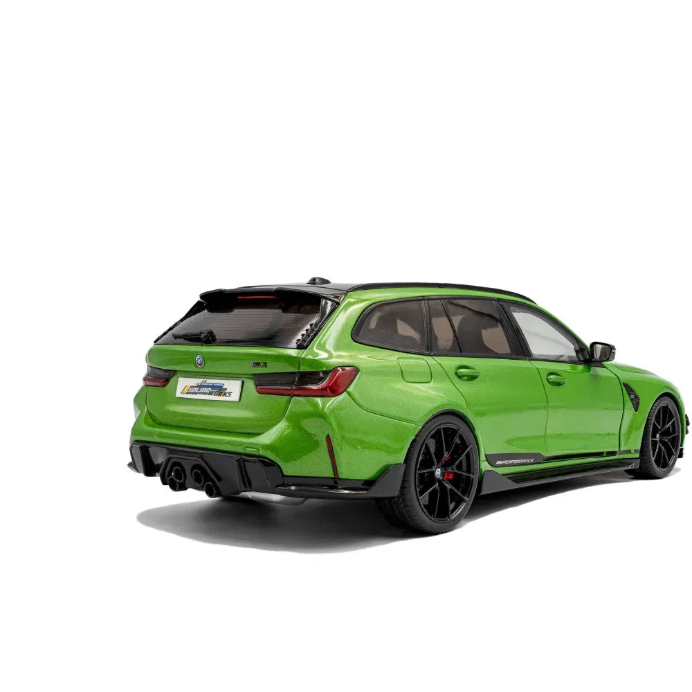 BMW M3 Competition xdrive Touring verde 2024 - 1/18 Solido