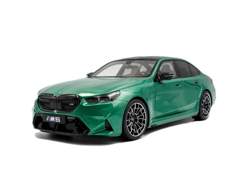 BMW M5 2025 verde - 1/18 Solido