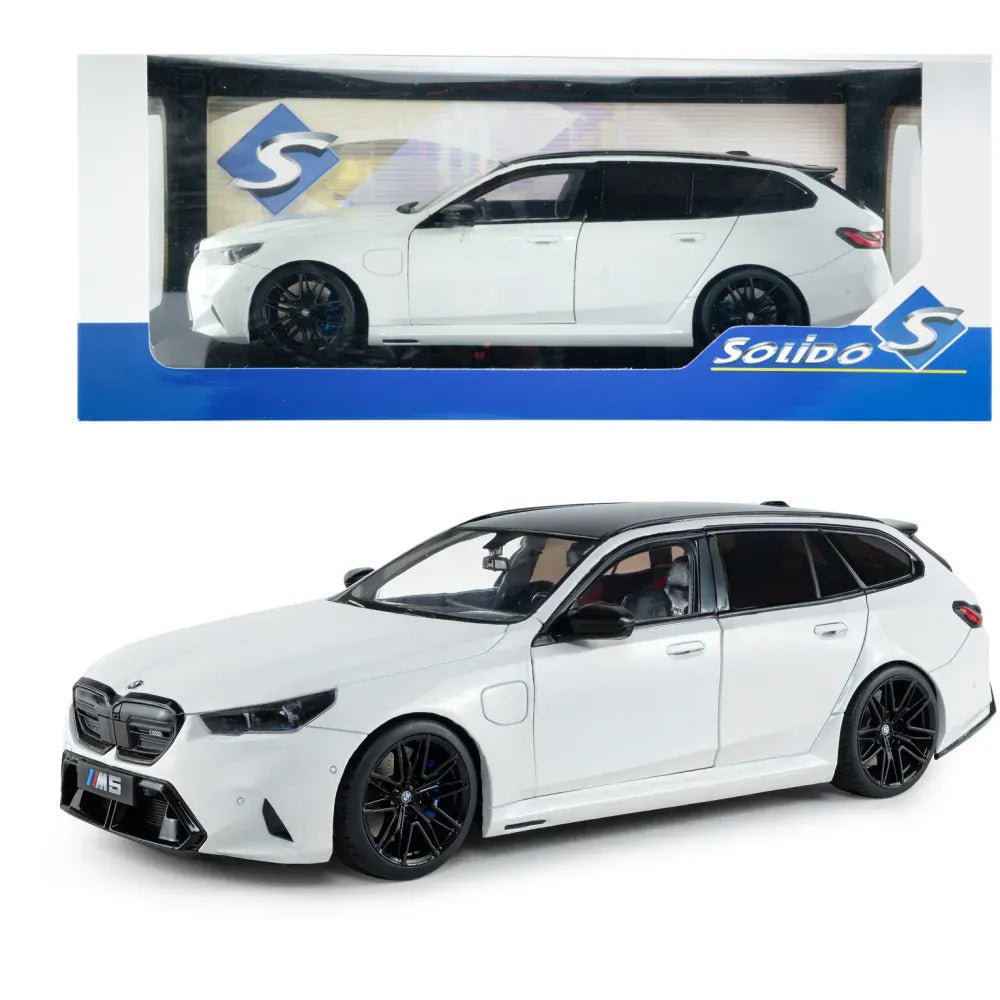 BMW M5 Touring 2025 alb - 1/18 Solido