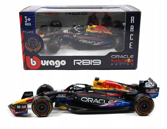Formula 1 Max Verstappen Red Bull RB19 #1 Winner USA GP Formula 1 World Champion 2023 - 1/43 Bburago