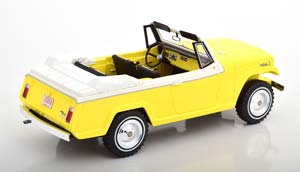 Jeepster Commando Convertible galben - 1/18 Bos Models