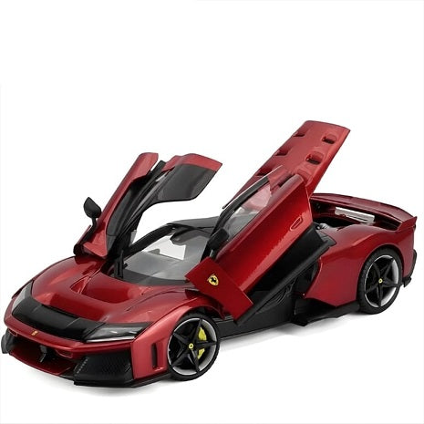 Ferrari F80 2024 cu jante negru/argintiu - 1/18 Bburago Signature