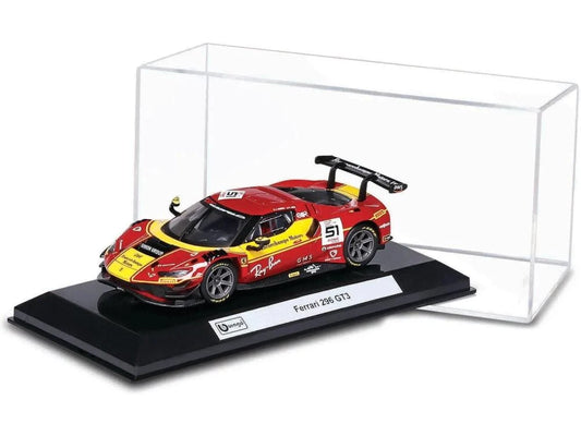 Ferrari 296 GT3 #51 cu vitrina plexiglass - 1/43 Bburago