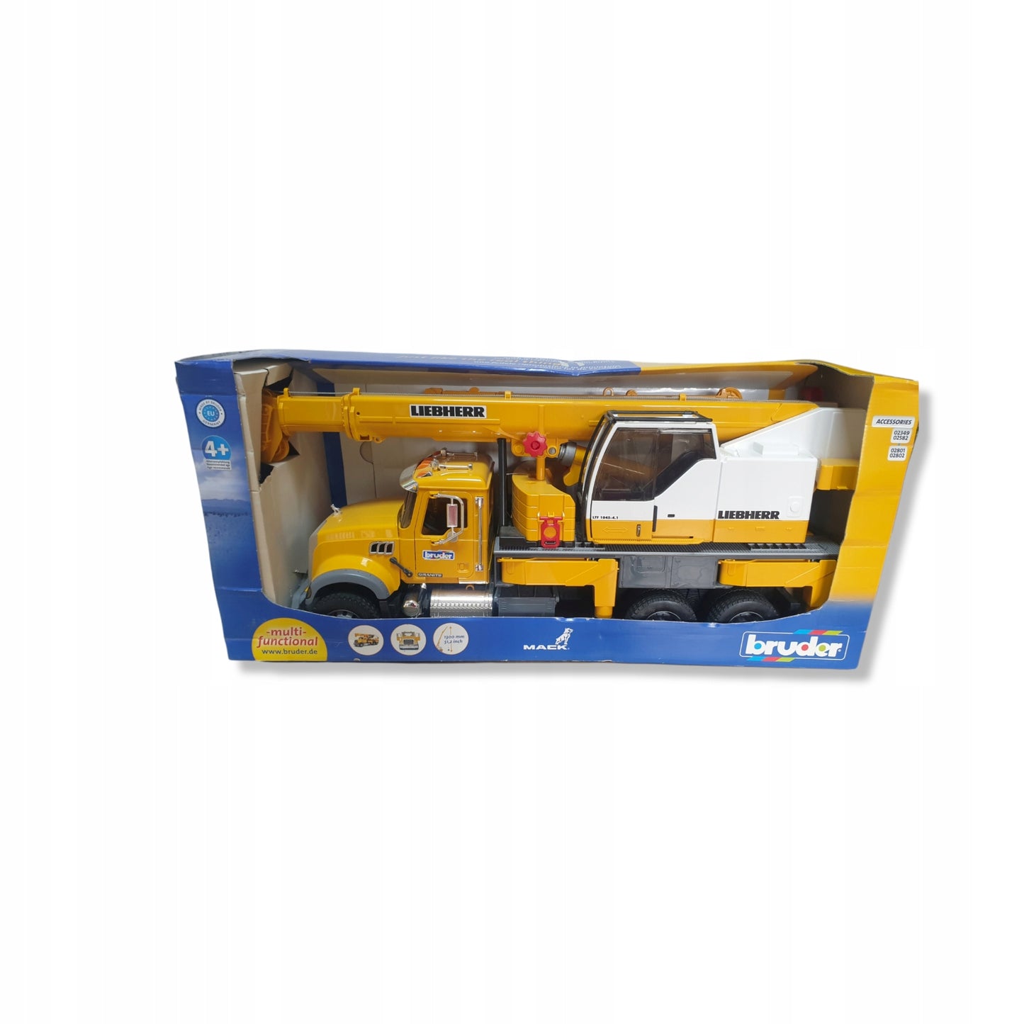 BRUDER 02818 - Macara Mack Liebherr