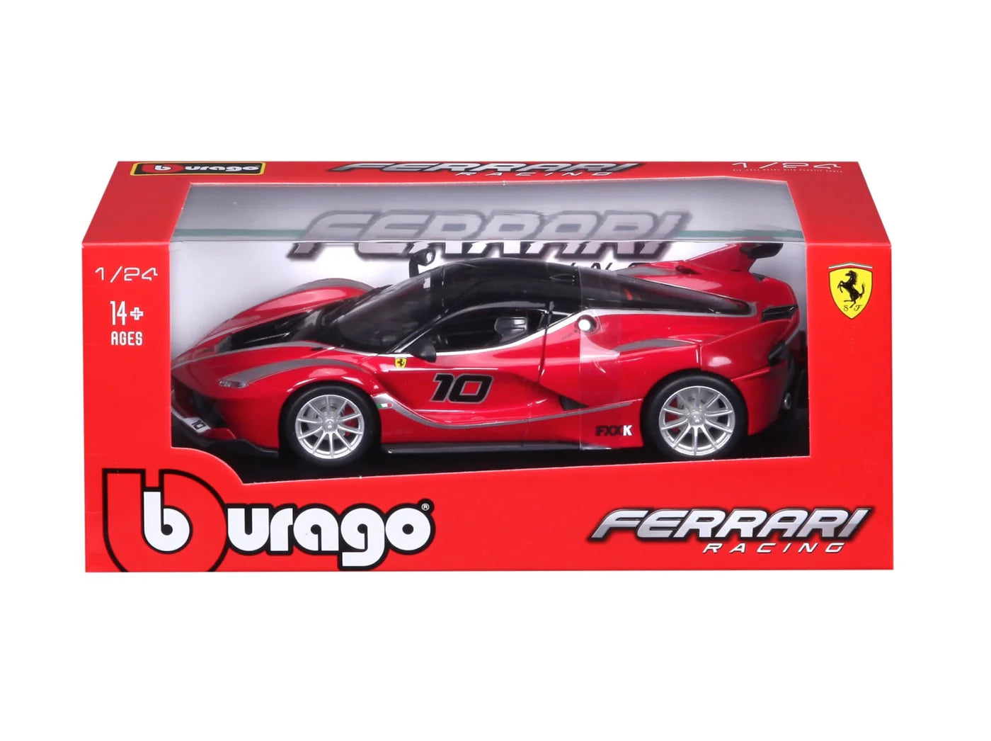 Ferrari Fxx-k #10 rosu - 1/24 Bburago