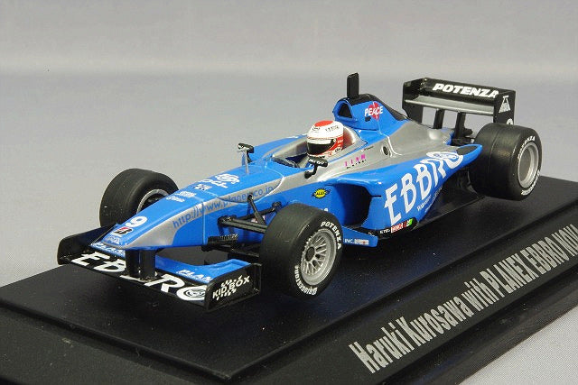 Formula 1 Haruki Kurosawa  with Planex Ebbro Nova cu vitrina plexiglass - 1/43 Ebbro