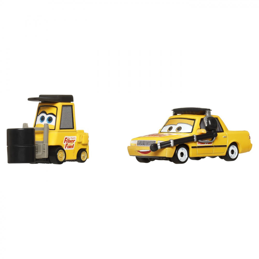 Set 2 masinute metalice Cars Megan Shifter si Masha Ellswrench - 1/55 Cars