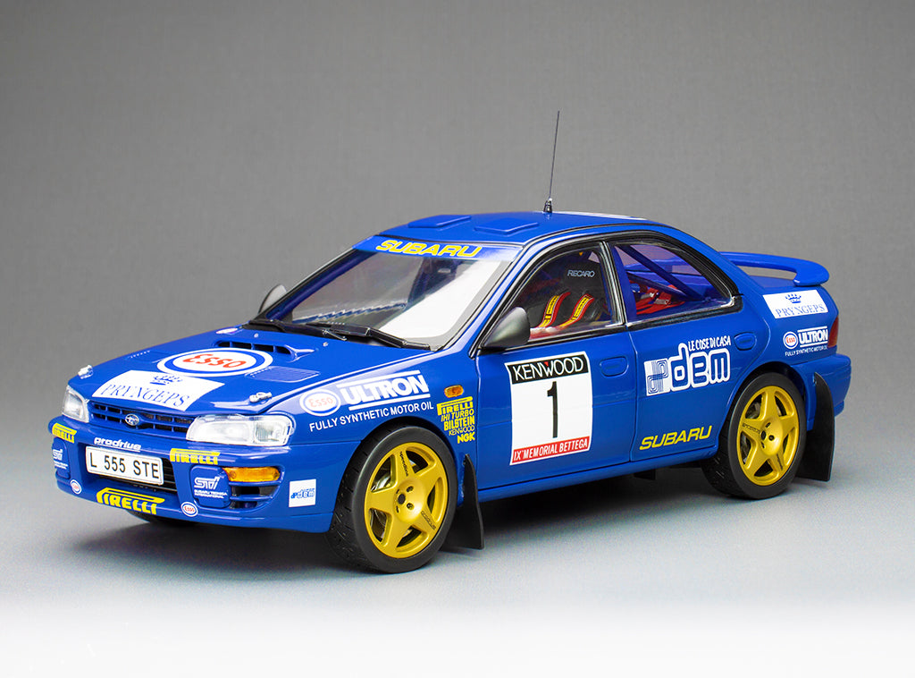 Subaru Impreza 555 #1 Colin McRae Winner Memorial Bettega 1993 Limited Edition 999pcs - 1/18 Sun Star