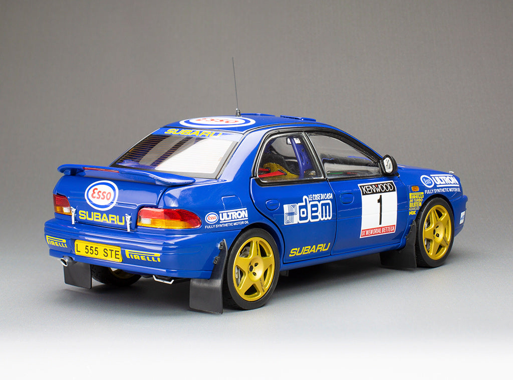Subaru Impreza 555 #1 Colin McRae Winner Memorial Bettega 1993 Limited Edition 999pcs - 1/18 Sun Star