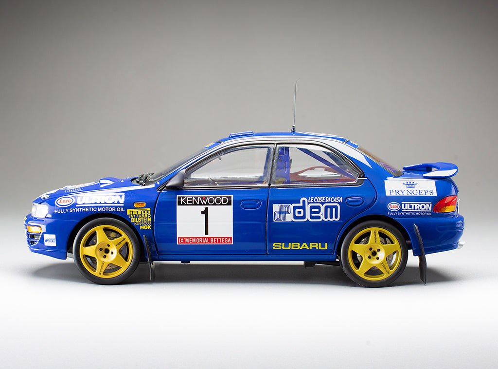 Subaru Impreza 555 #1 Colin McRae Winner Memorial Bettega 1993 Limited Edition 999pcs - 1/18 Sun Star