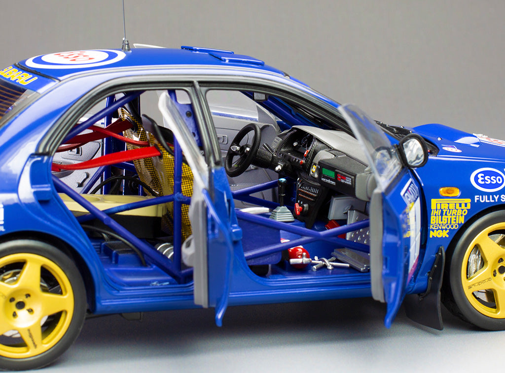 Subaru Impreza 555 #1 Colin McRae Winner Memorial Bettega 1993 Limited Edition 999pcs - 1/18 Sun Star