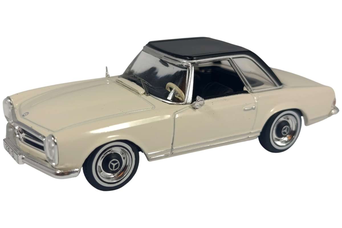 Mercedes-Benz 230 SL W113 hardtop 1964 cu vitrina plexiglass - 1/43 Ixo Modelcars
