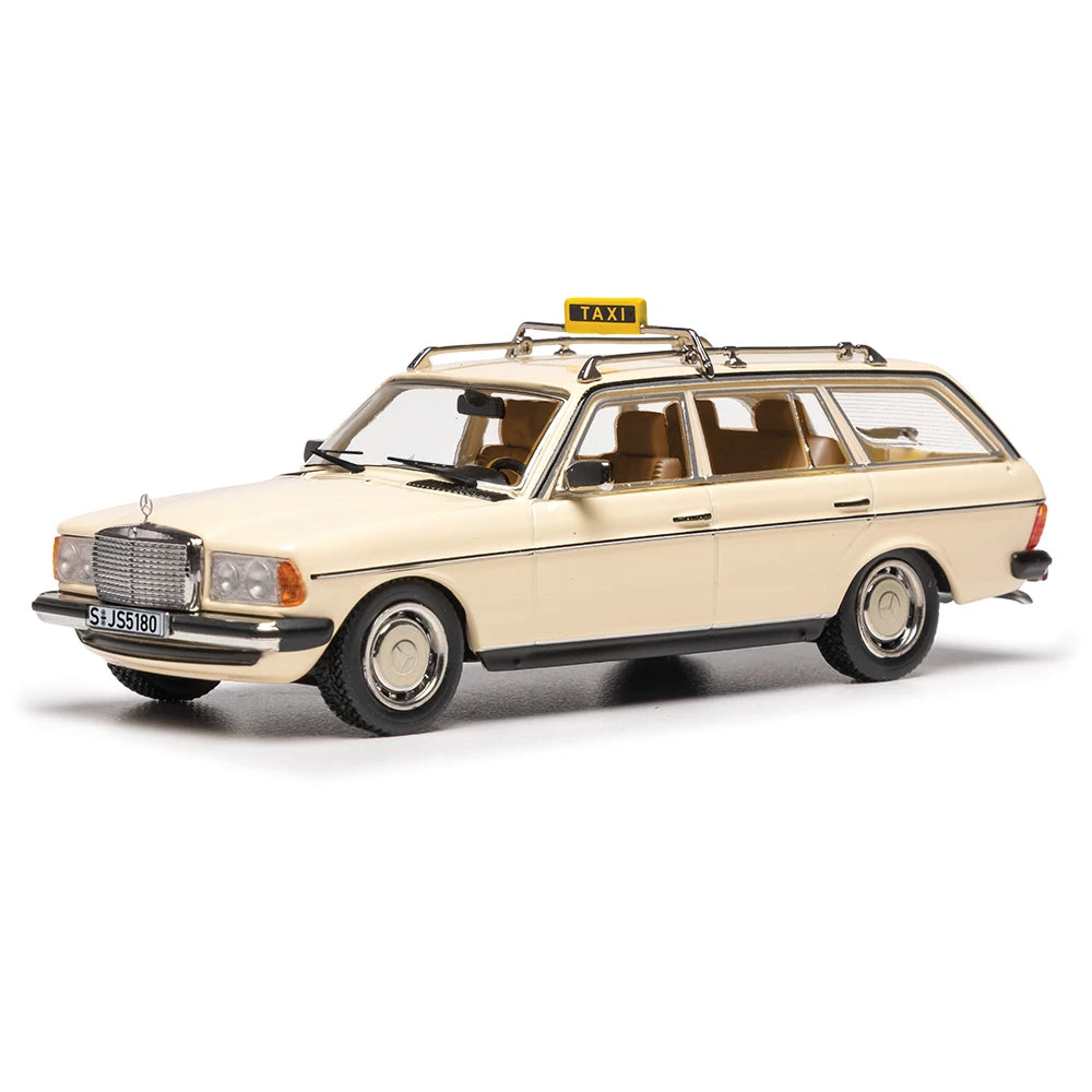 Mercedes-Benz 200T S123 1982 Taxi Germany cu vitrina plexiglass - 1/43 Ixo Modelcars