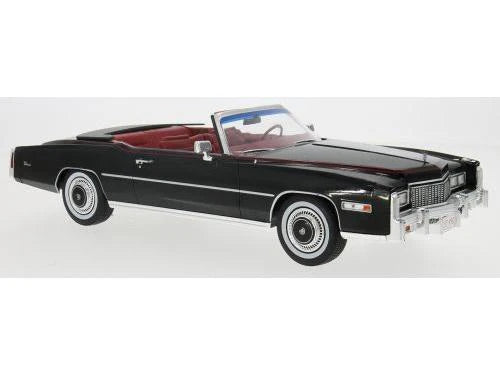 Cadillac Eldorado Convertible black 1976 - 1/18 Model Car Group