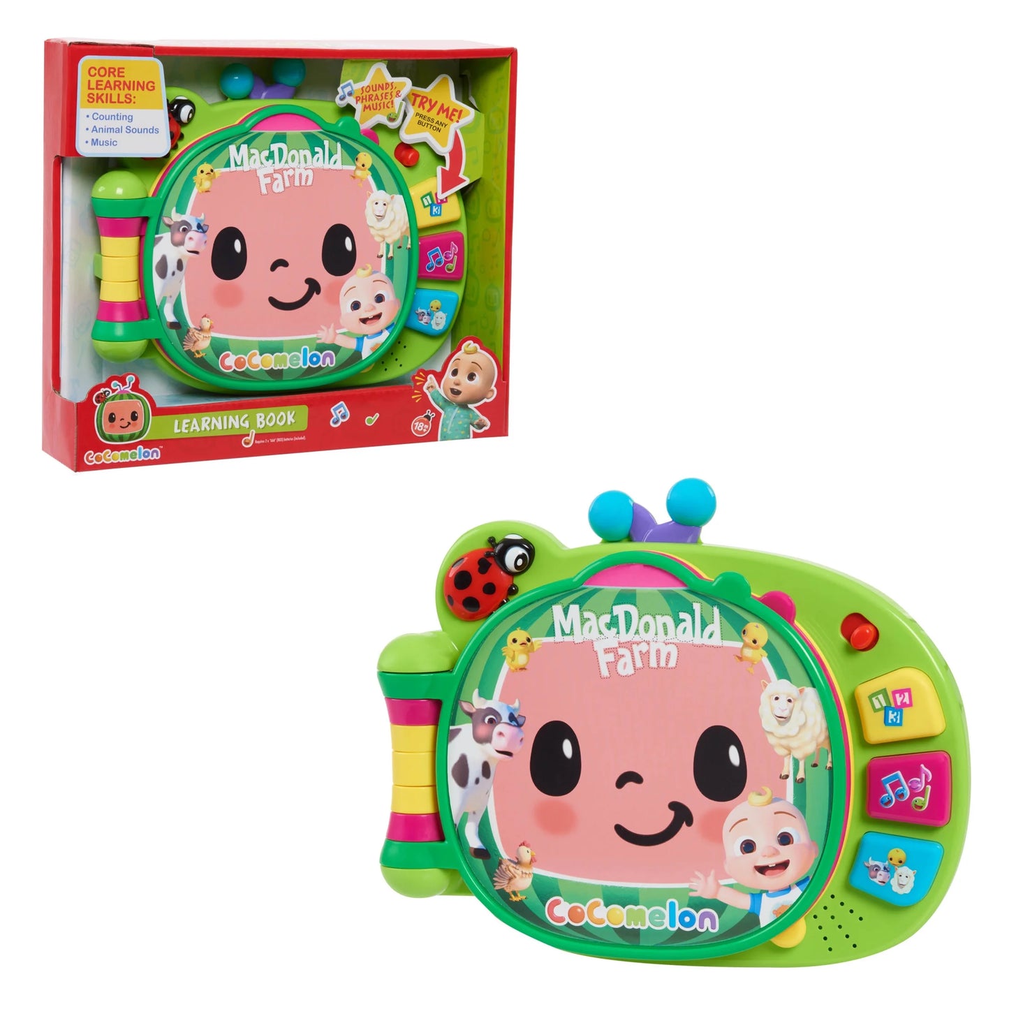 Jucarie interactiva bebelusi Cocomelon - Learning Book