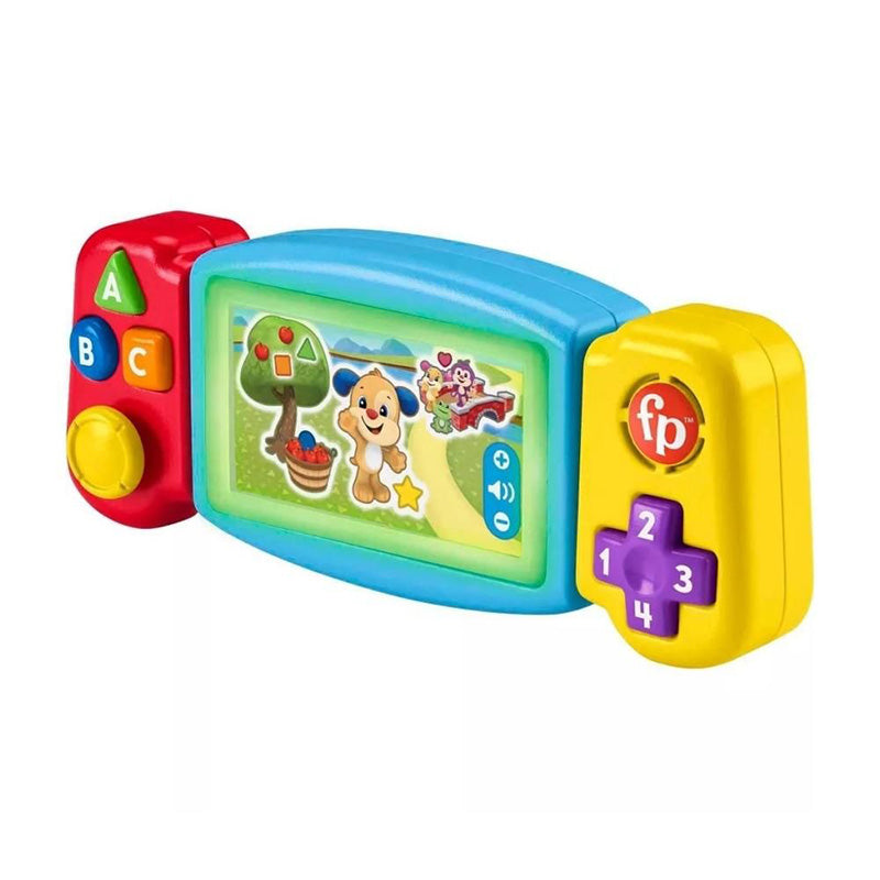 Consola de jocuri interactiva Fisher Price - Rasuceste si invata