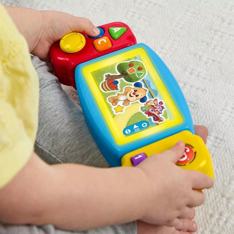 Consola de jocuri interactiva Fisher Price - Rasuceste si invata