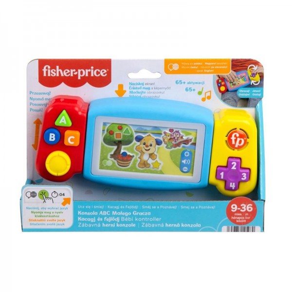 Consola de jocuri interactiva Fisher Price - Rasuceste si invata