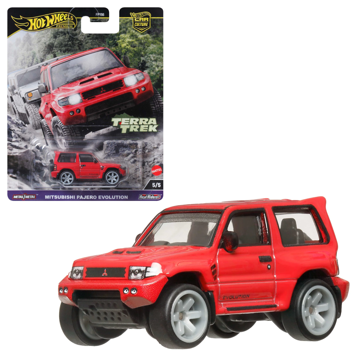 Masinuta metalica Mitsubishi Pajero Evolution  - 1/64 HW Premium