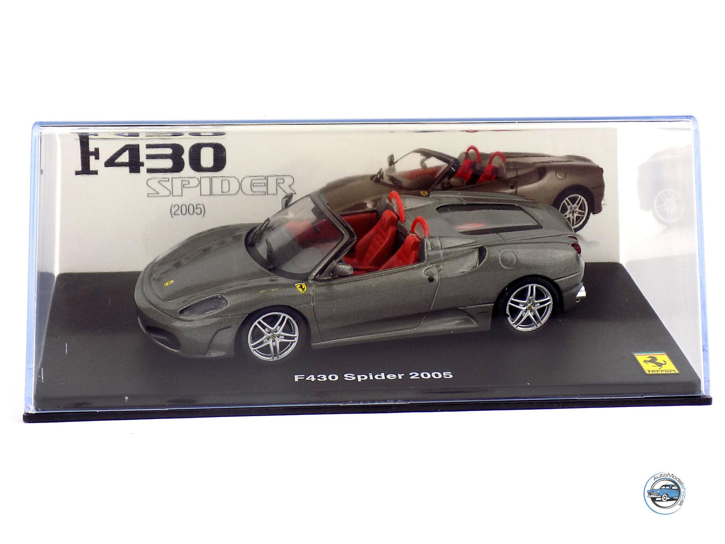 Ferrari F430 Spider 2005 cu vitrina plexiglass - 1/43 Altaya