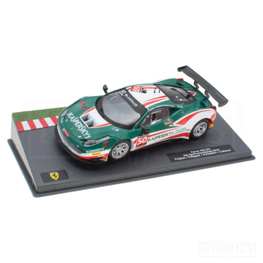 Ferrari 458 GT3 24h Spa-Francorchamps 2015 cu vitrina plexiglass - 1/43 Altaya