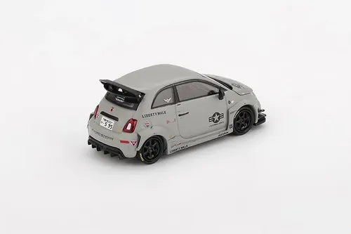 Abarth 595 LB-Works x Abas Works Fighters - 1/64 Mini GT