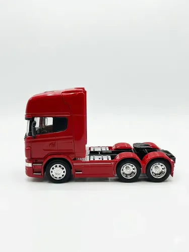 Camion Cap Tractor Scania V8 R730 rosu - 1/32 Welly