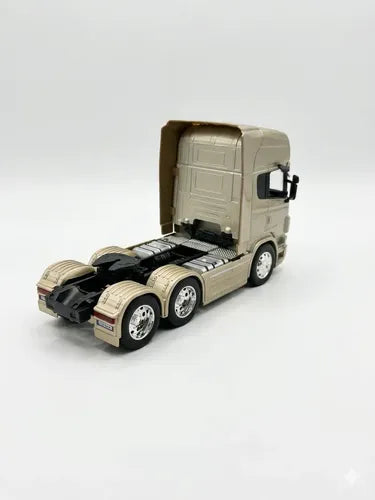 Camion Cap Tractor Scania V8 R730 crem - 1/32 Welly