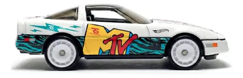 Masinuta Corvette 1984 mtv - 1/64 Hot Wheels Premium