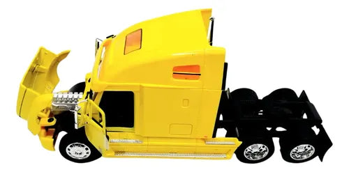 Camion Cap Tractor Freightliner Columbia galben - 1/32 Welly