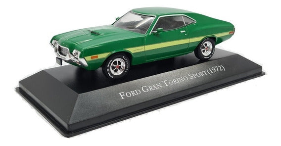 Ford Gran Torino Sport 1972 cu vitrina plexiglass - 1/43 Altaya