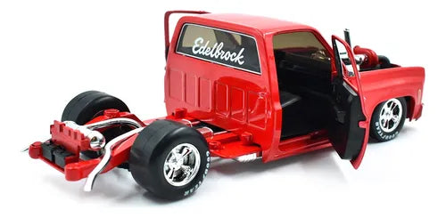 Chevrolet Cheyenne 10 1973 Edelbrock - 1/24 M2 Machines