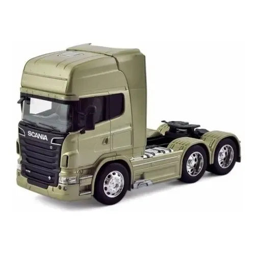 Camion Cap Tractor Scania V8 R730 crem - 1/32 Welly