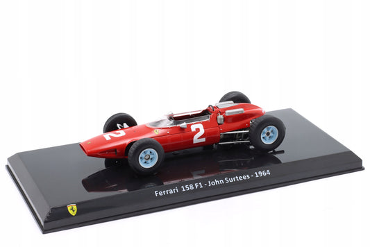 Ferrari 158 F1 - John Surtees 1964 #2 cu vitrina plexiglass - 1/24 Premium Collectibles