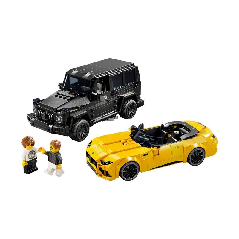 LEGO Speed Champions 76924 - Mercedes-AMG G 63 si Mercedes-AMG SL 63 (808 piese)