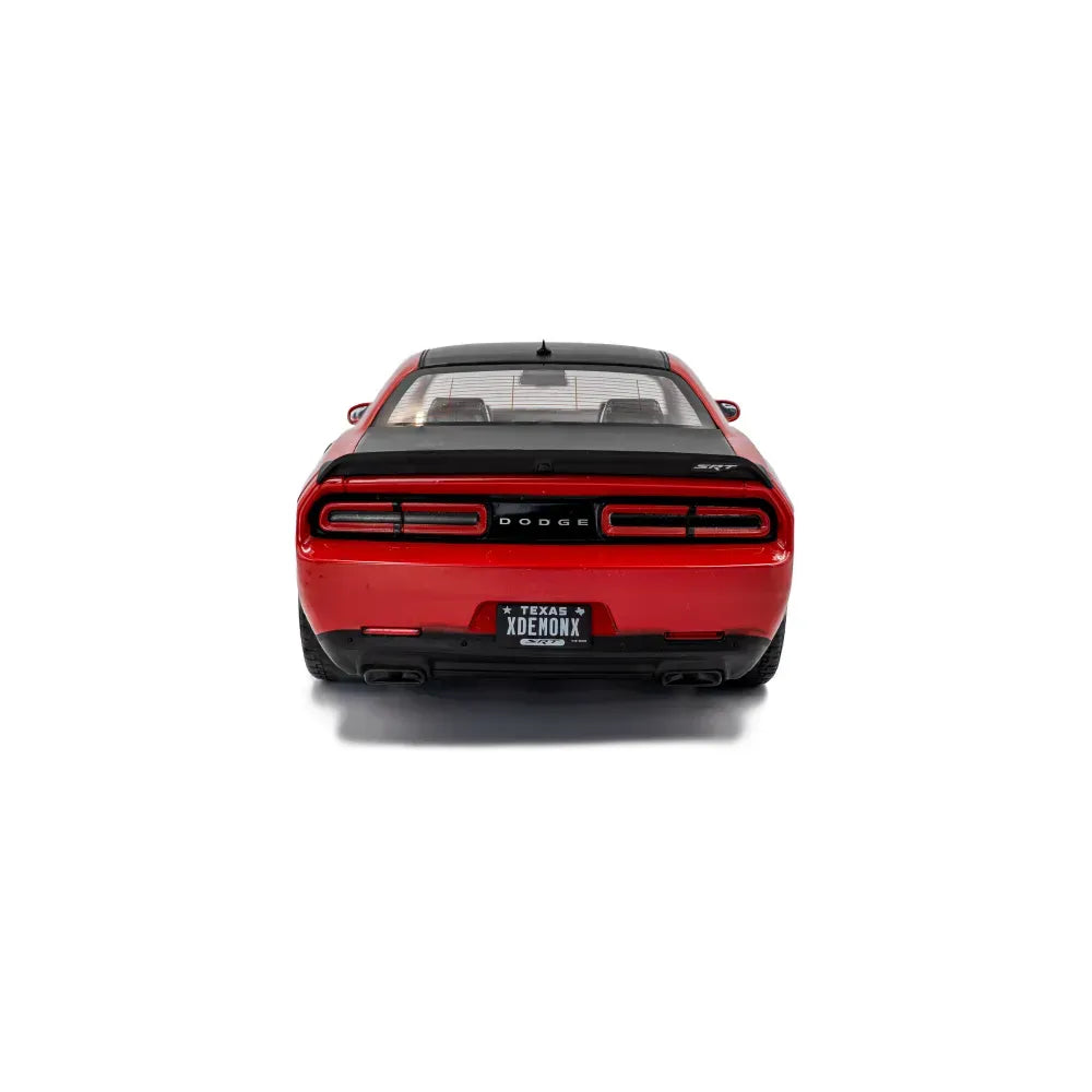 Dodge Challenger SRT Demon rosu/negru 2023 - 1/18 Solido