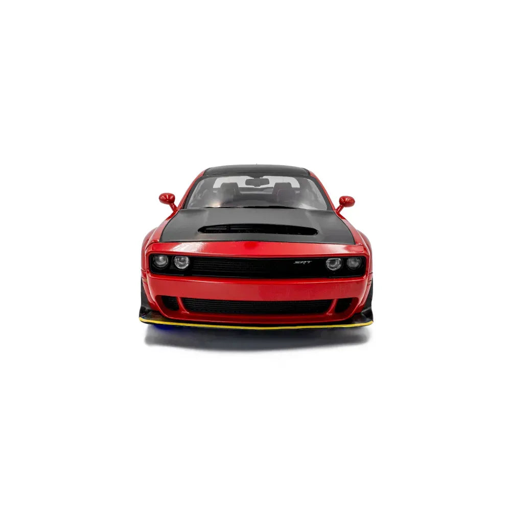 Dodge Challenger SRT Demon rosu/negru 2023 - 1/18 Solido