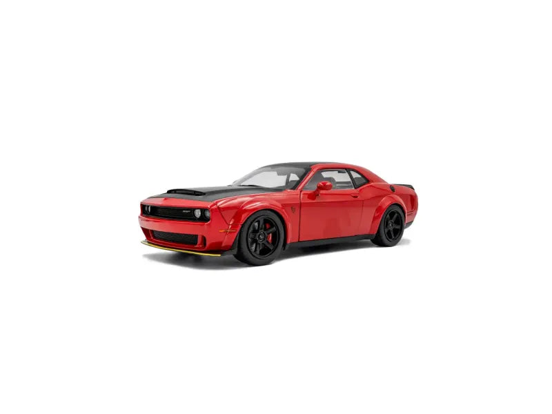 Dodge Challenger SRT Demon rosu/negru 2023 - 1/18 Solido