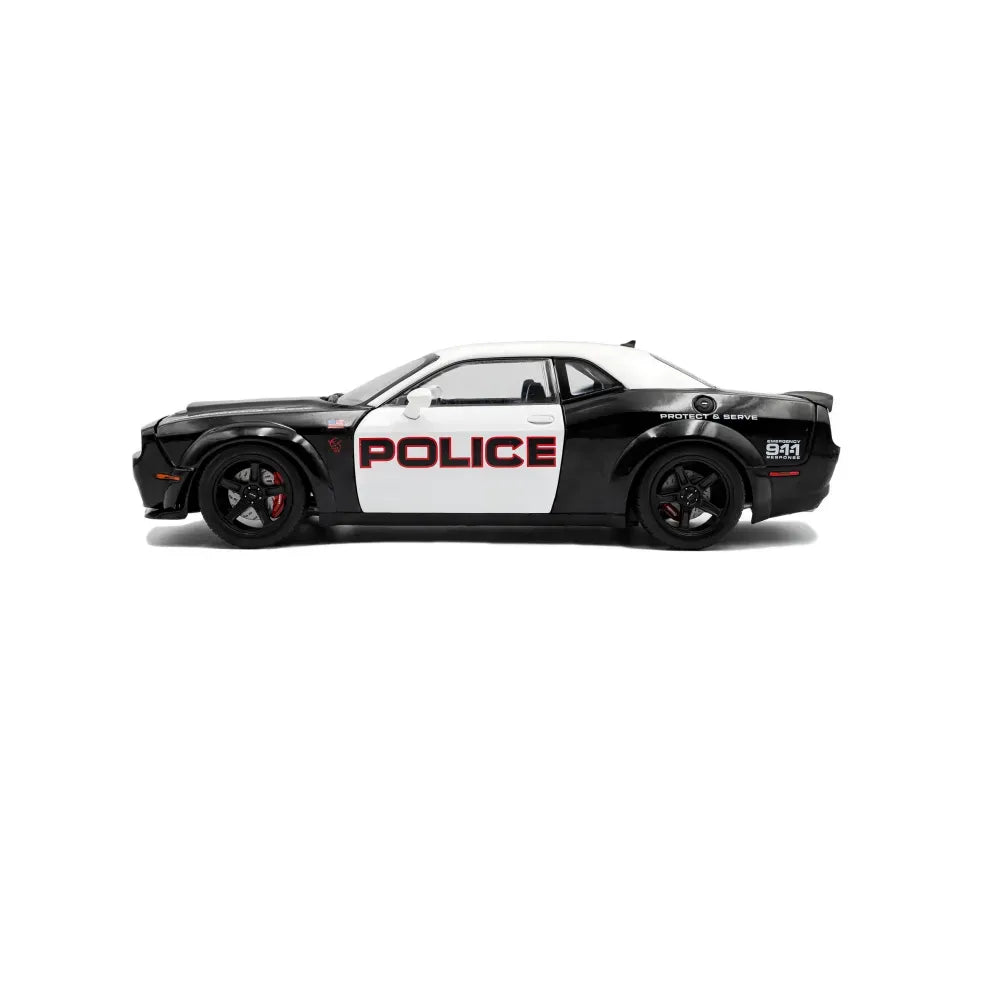 Dodge Challenger Demon Highway Police 2023 - 1/18 Solido