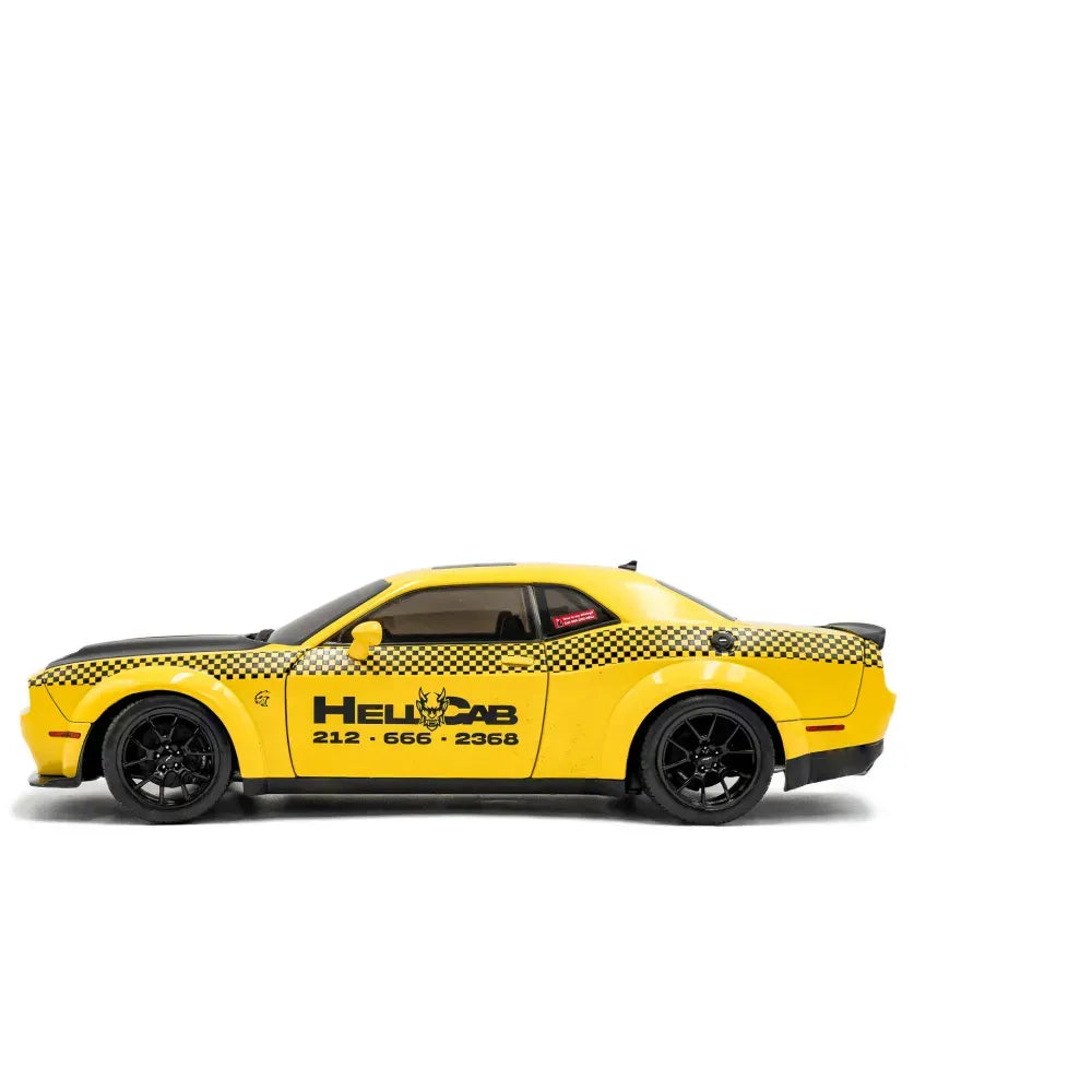 Dodge Challenger SRT Hellcat Redeye Widebody NYC Hellcab 2023 - 1/18 Solido