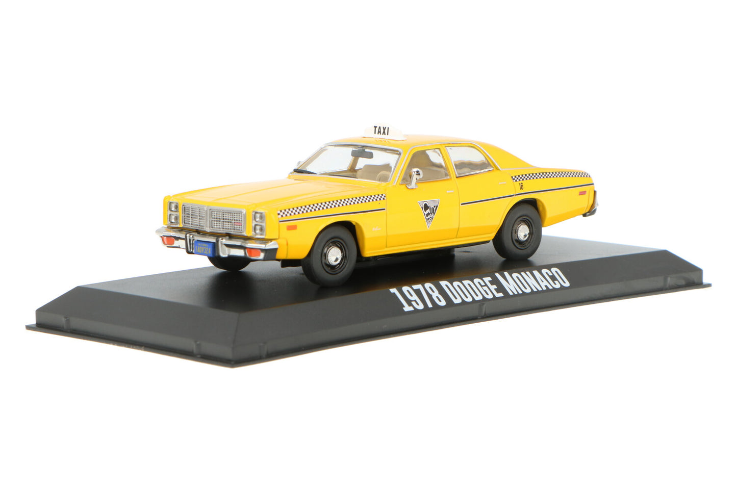 Dodge Monaco 1978 "Rocky III" cu vitrina plexiglass - 1/43 Greenlight
